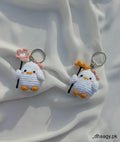 The Adorable Crochet Ducky Keychain