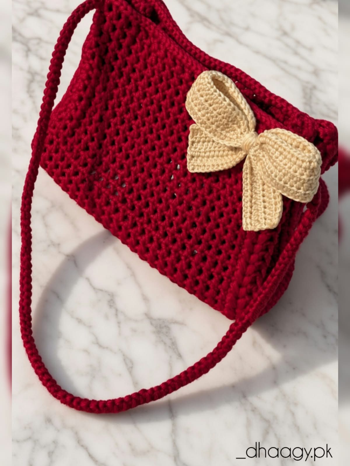 The Crochet Hand Bag - A Bag that match your Vibe