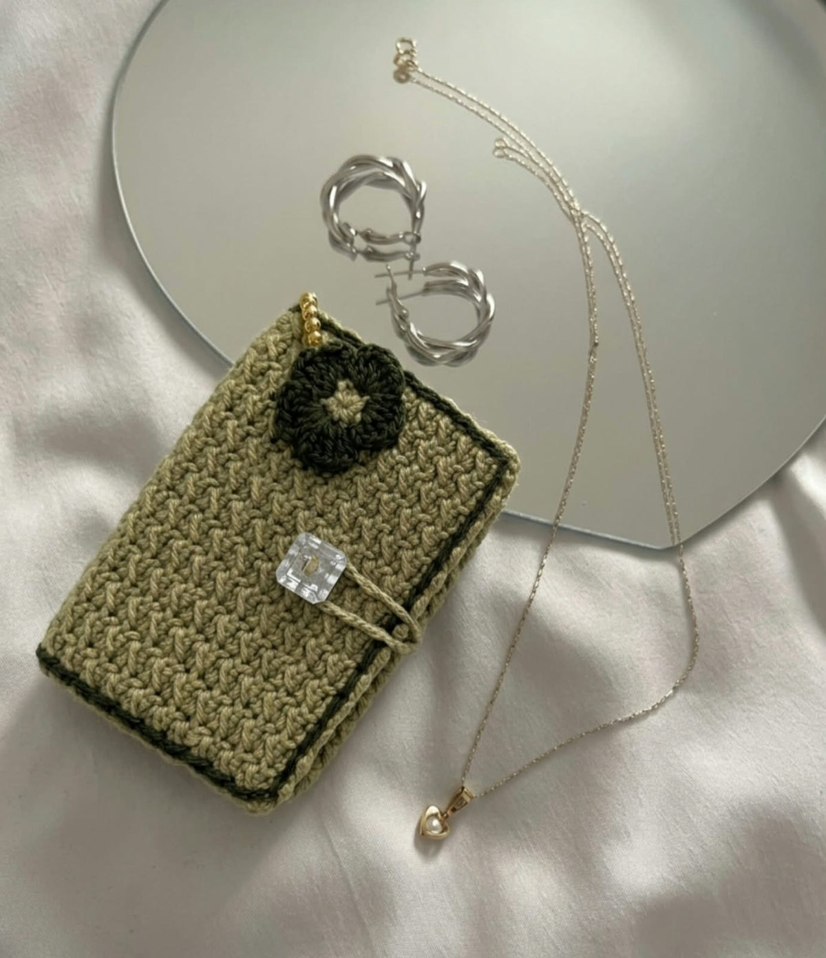 The Crochet Mini Wallet / Card Holder